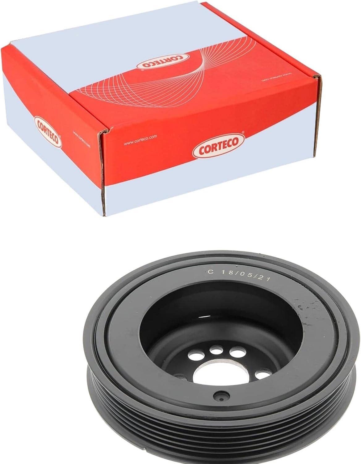 Corteco 140_80001122 Pulley Crankshaft Belt