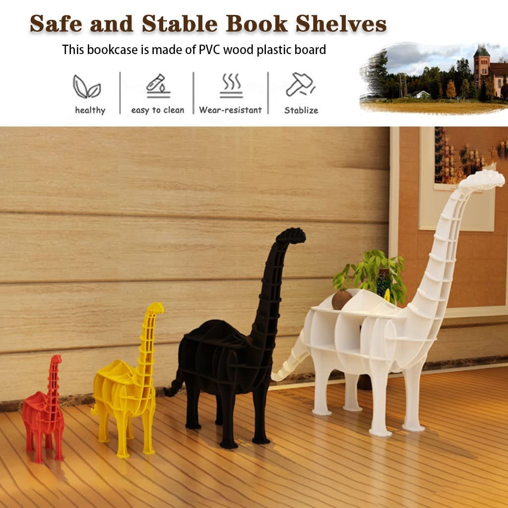 Amazon.co.jp: 本棚・書架 絵本ラック 棚 クリエイティブキリン