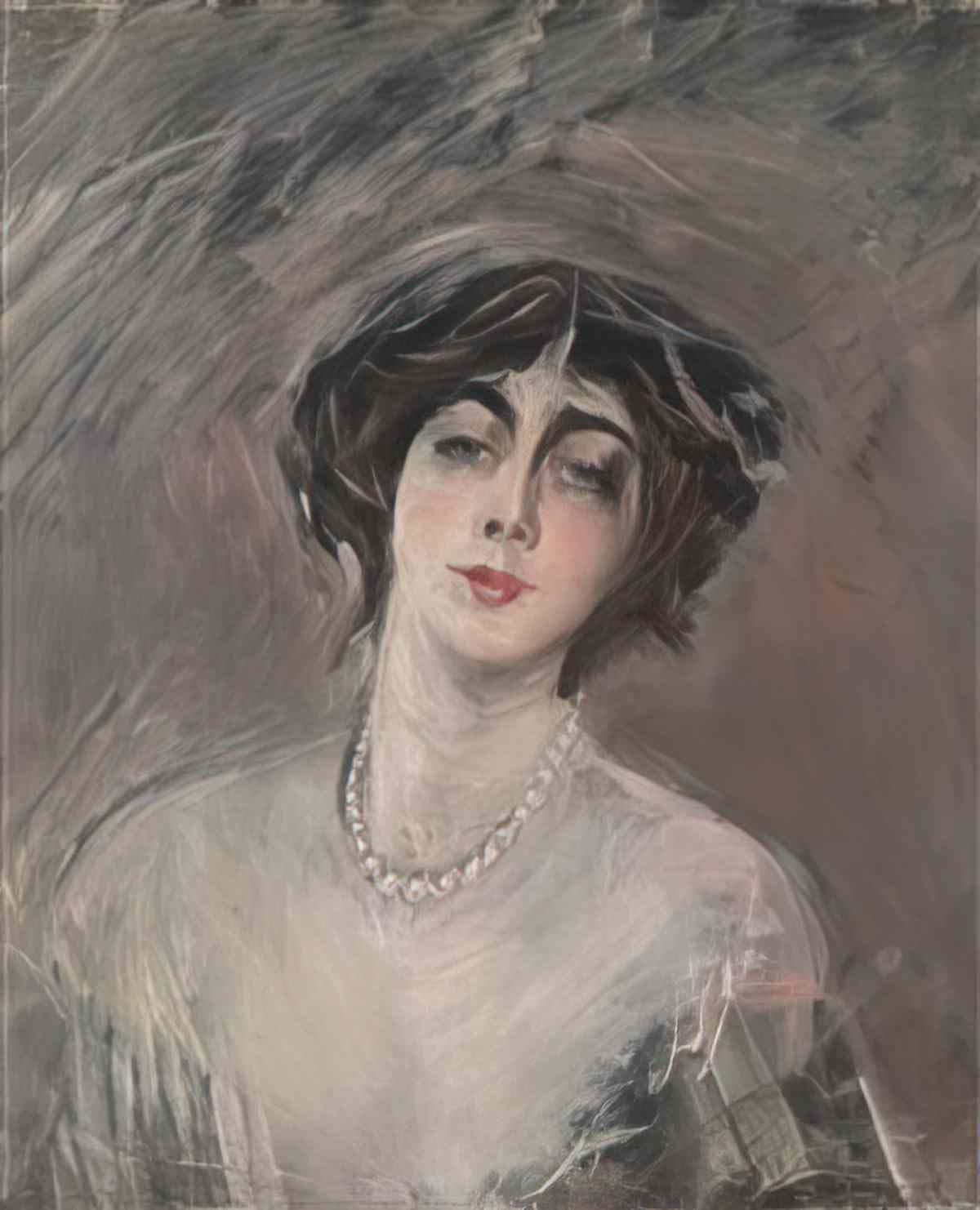 Giovanni Boldini A4 Photo donna franca florio