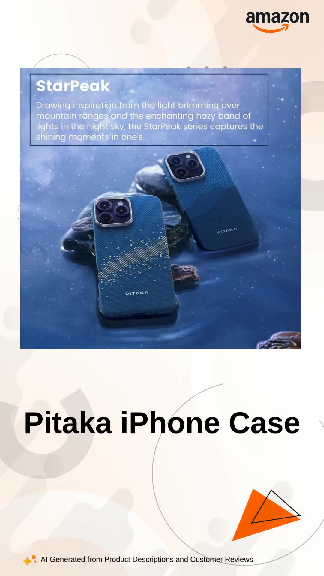 Pitaka Case Cover for iPhone 16 Pro Max Case – Compatible with
