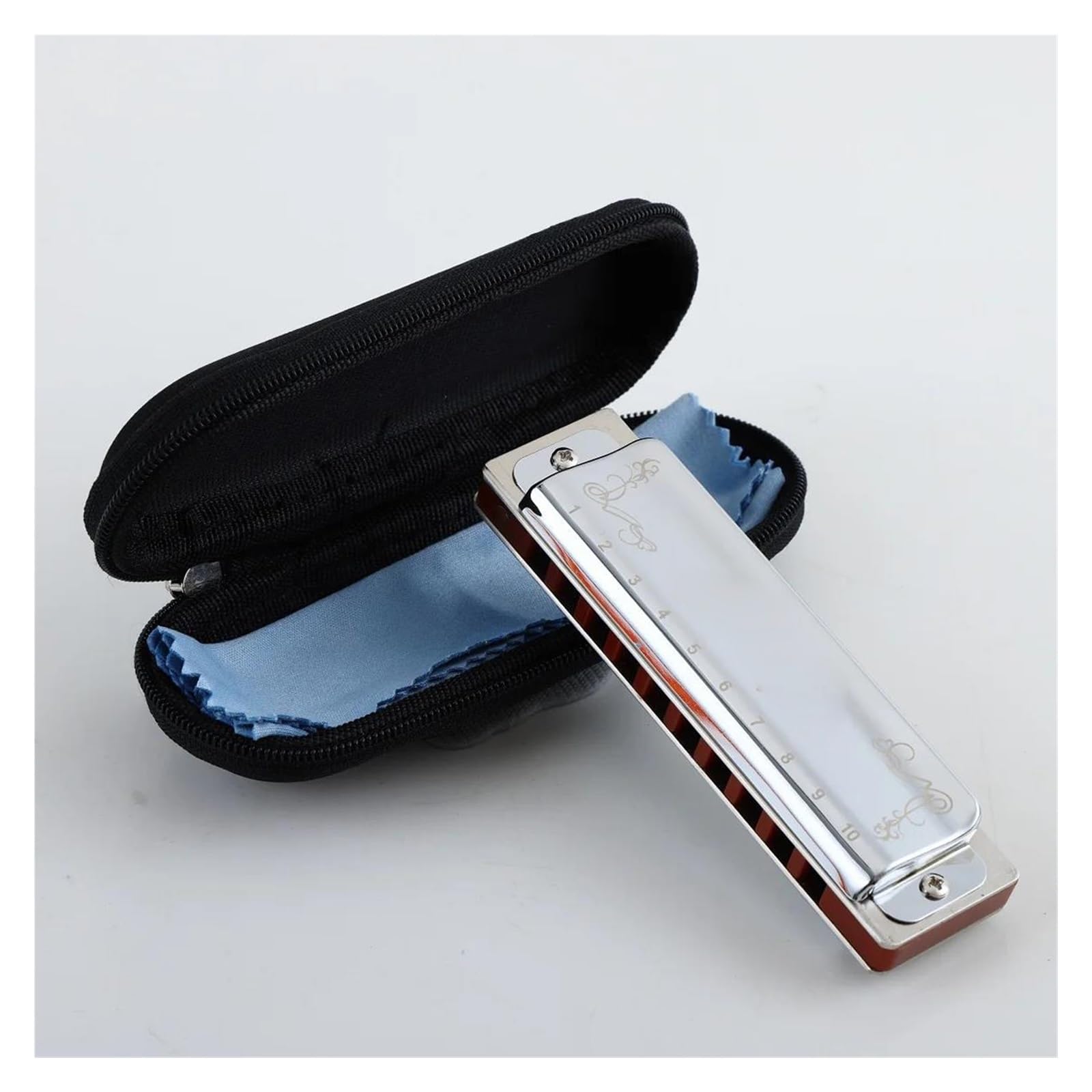 Harmonijka Z Wieloma Tonami Do Wyboru Z Harmonijki Diatonic Blues Harp Good Harmonica(Sliver-Db)