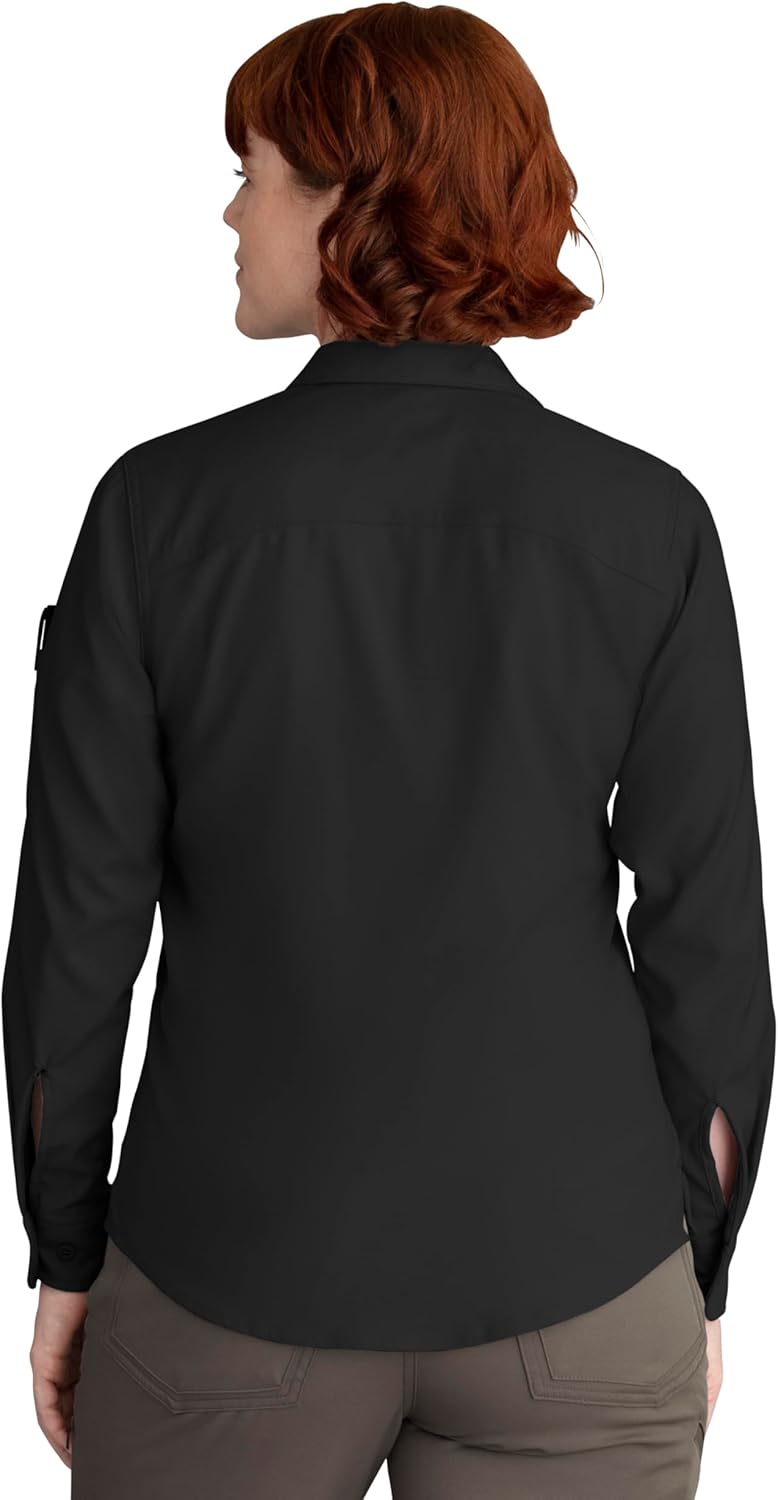 Red Kap Womens Cooling Long Sleeve Work Shirt - Image 2