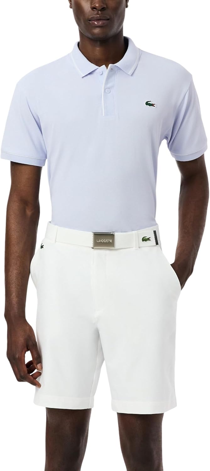 Lacoste Men's Heat Regulating Mini Piqué Golf Polo Shirt