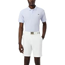 Lacoste Mens Tipped Performance Polo