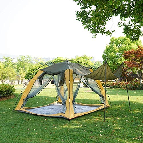 Carpa portátil impermeable para 3-4 personas para camping miniatura 4