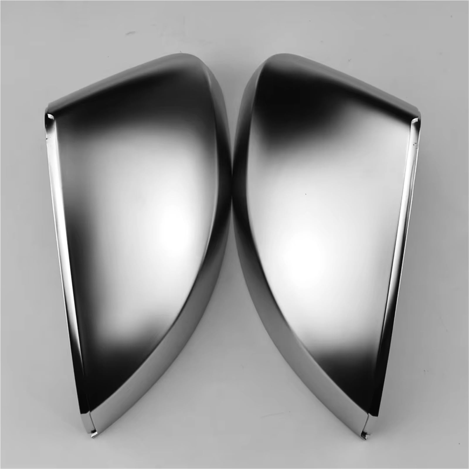 Compatible Avec Pour A3 S3 RS3 8V 2015-2018 Côté Pour Coques Rétroviseurs Extérieurs Capuchons Argent Mat Chrome Aluminium Brossé Remplacement Capot Rétroviseur