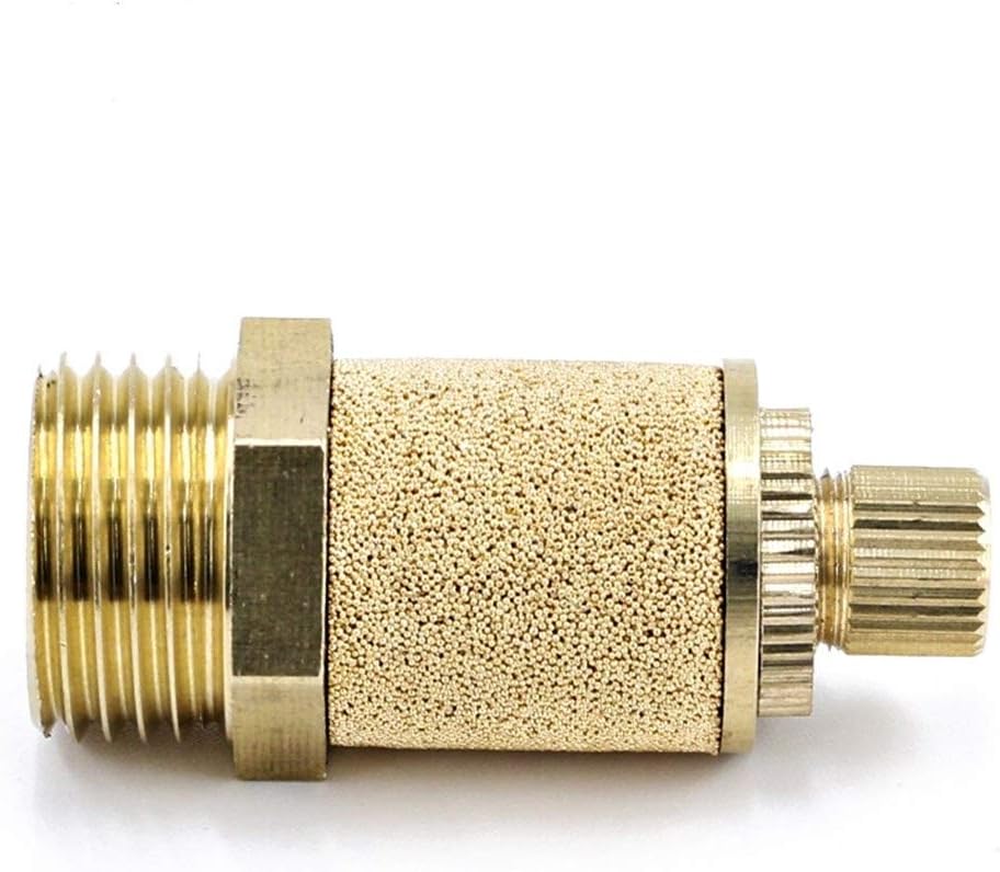 10Pcs Pneumatic Joint Adjustable Silencer Solenoid Valve Throttle