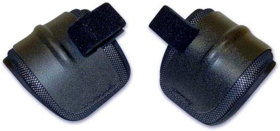 CHAMPRO Extensões de ombro para protetores de peito Pro-Plus, preto