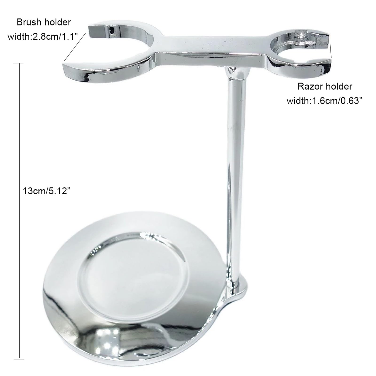 Soporte de afeitado Compatible con maquinilla afeitar Manual y cepillo limpieza tazón taza jabón barba
