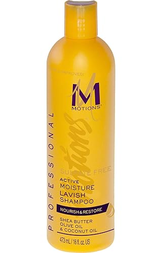 MOTIONS CHAMPÚ ACTIVE MOISTURE LAVISH nutre y restaura 16oz