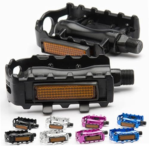 Miniatura 3 de Toddmomy 1 par adulto bicicleta negro tacos Bling accesorios bicicletas para adultos bicicleta plataforma pedal no bicicleta