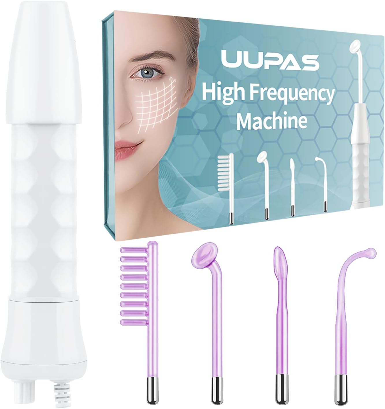High Frequency Facial WandUUPAS Portable Handheld High