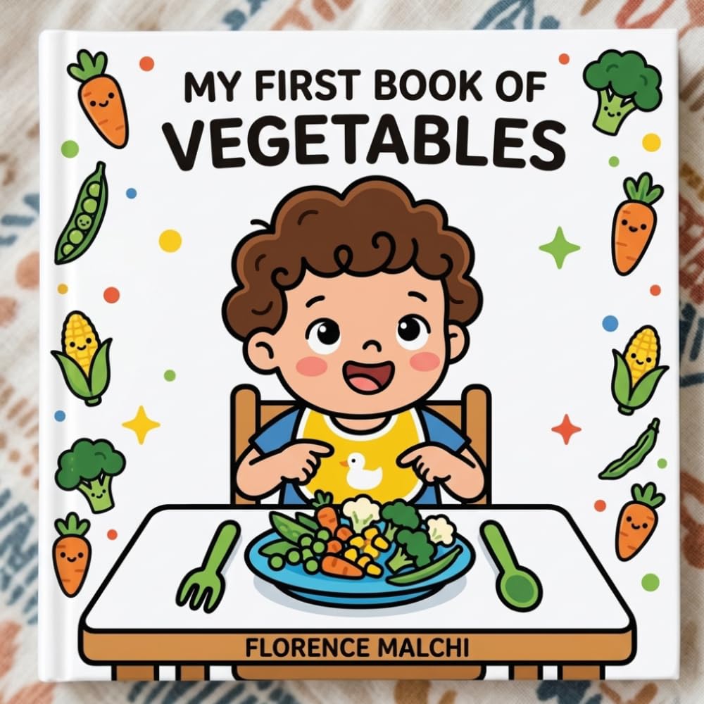 My First Book of Vegetables: An Interactive First Words Book for Toddlers to Learn About Healthy Foods: 11 (My Big First Early Learning)