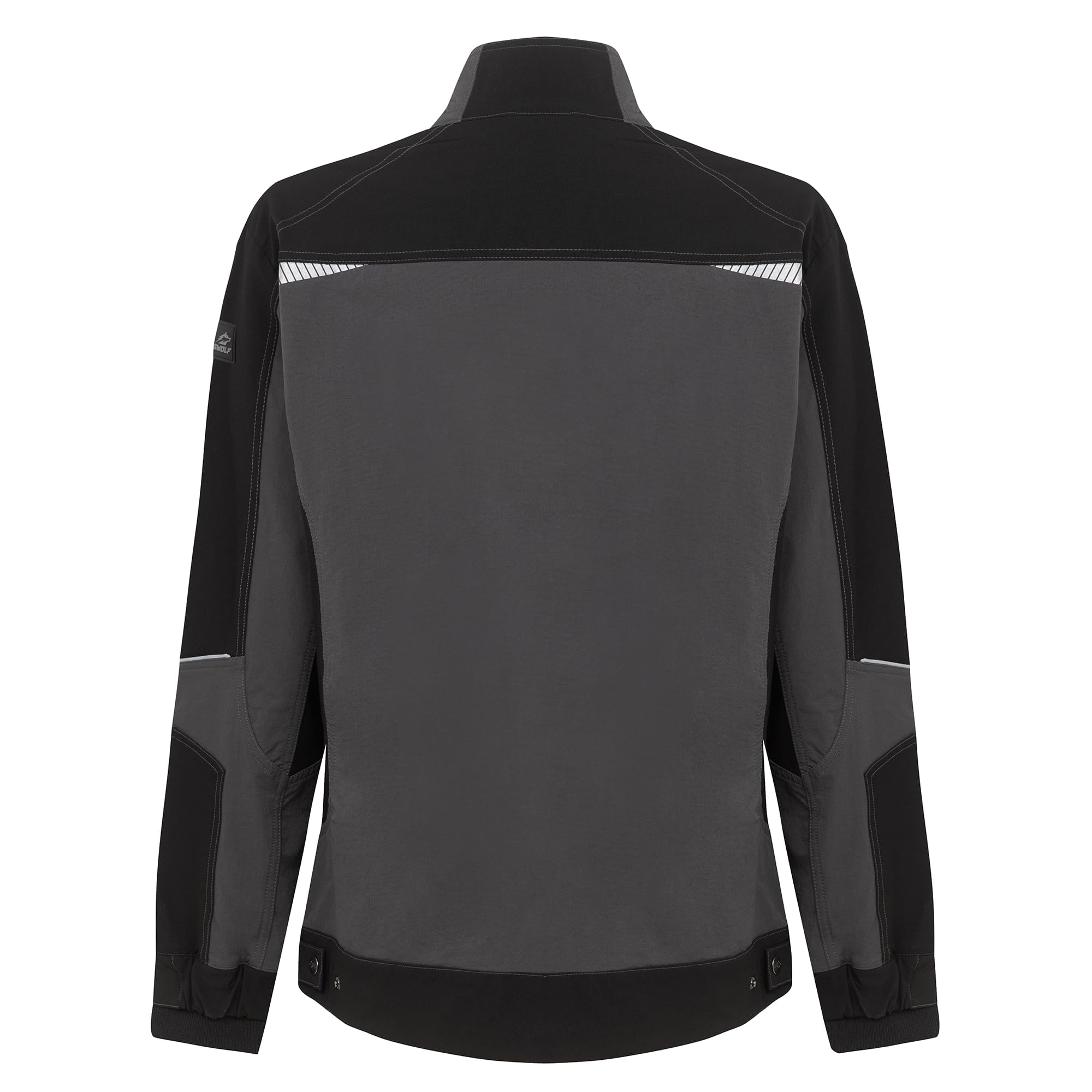 BWOLF Vector Multifunktionale Arbeitsjacke Männer – Robuste & Flexible aus 90 % Nylon, 10 % Elasthan – Leicht, Dehnbar, mit Taschen