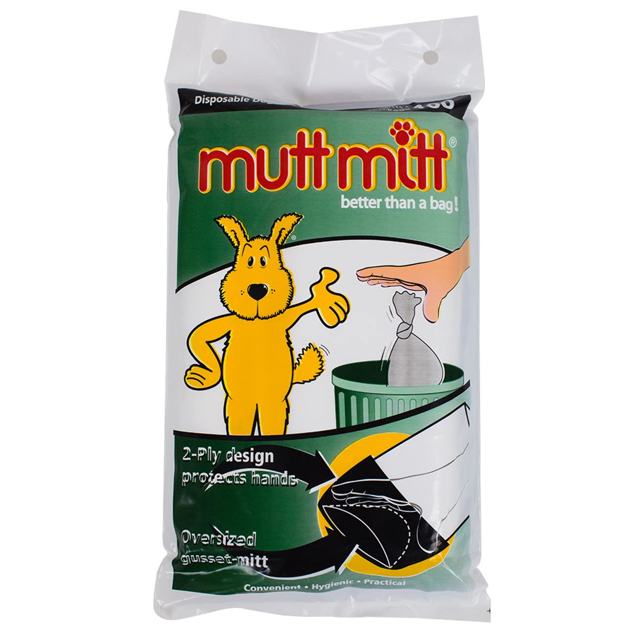 flexi Mutt Mitt Bolsa de Recogida de residuos para Perros, 100 Unidades