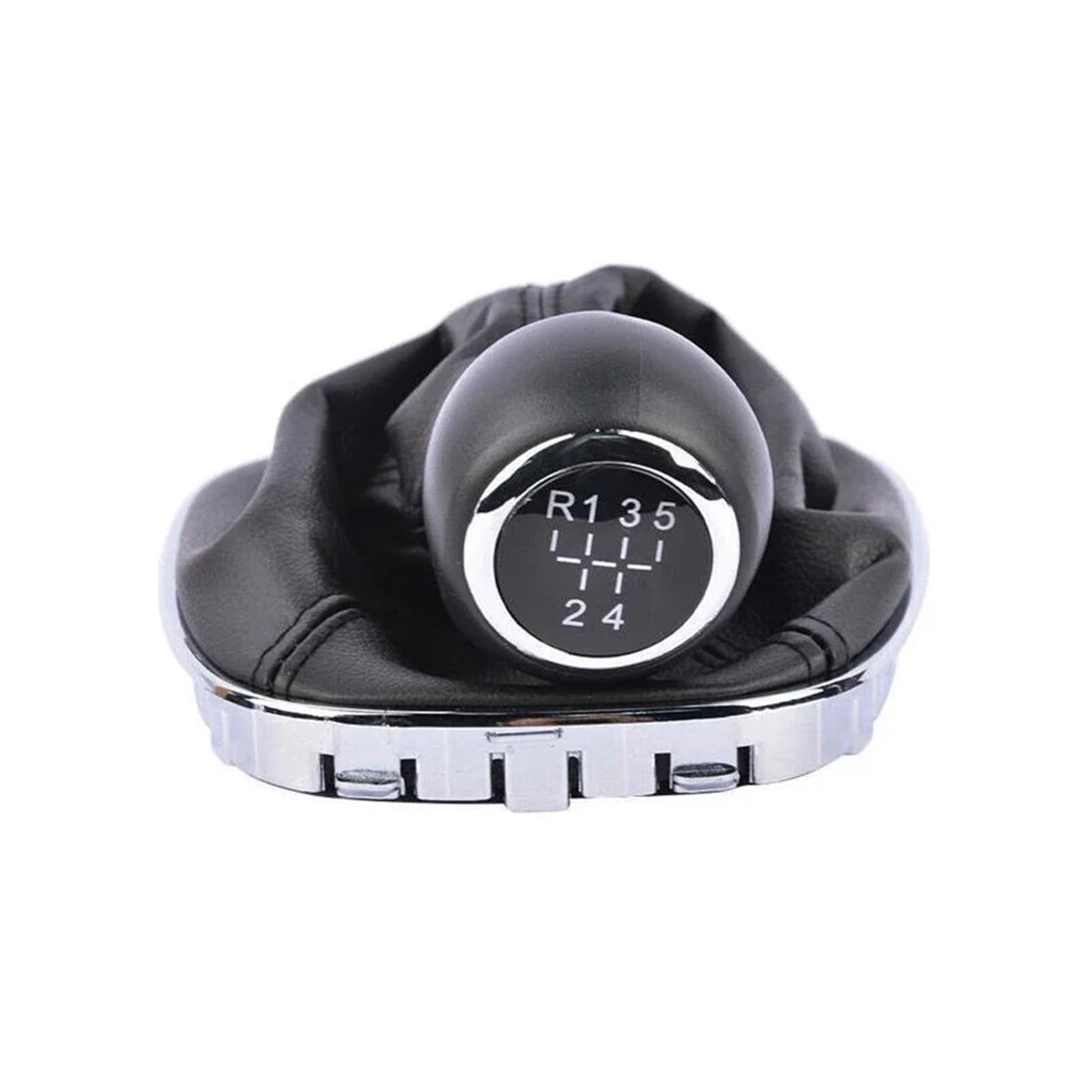 Rbevcrr 5-Speed Car Shift Lever Knob For Opel For Vauxhall For Corsa D For S07 E X15 Hatchback Van 5/6 Speed Manual Shift Knob Gaiter Boot Cover Stick Shifter Pen(5-Speed)