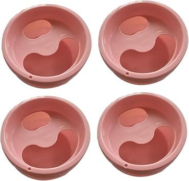 4pcs Hand Soaking Bowl Plastic Abs Manicure Nail Soak Bowls