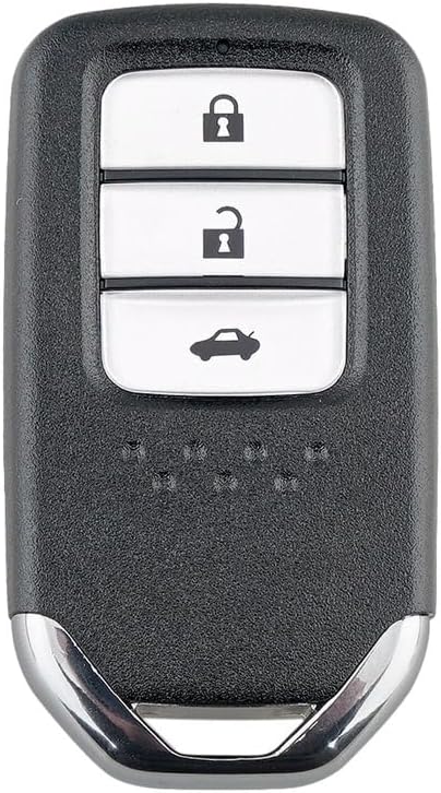 [Car Parts] Car Smart Remote Key 3 Button 43hz ID47 Chip for Honda City/Jazz/Civic/Grace 2015 KR5V2X [Easy to Replace]