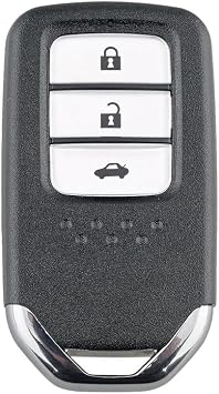 [Car Parts] Car Smart Remote Key 3 Button 43hz ID47 Chip for Honda City/Jazz/Civic/Grace 2015 KR5V2X [Easy to Replace]