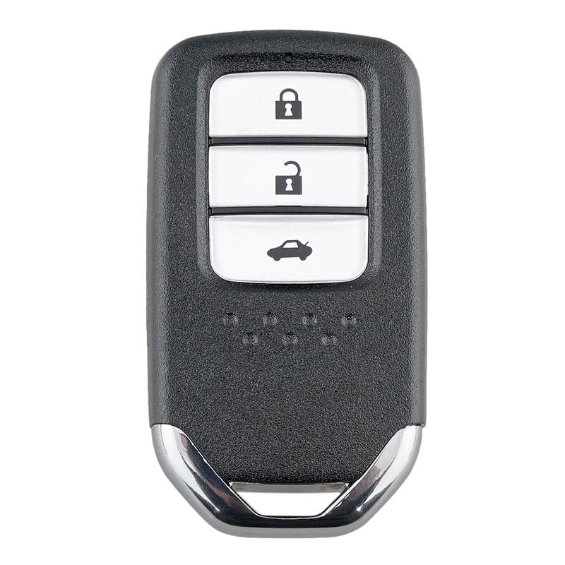 Llave de 3 botones 433Hz para Honda Jazz para abrir el maletero