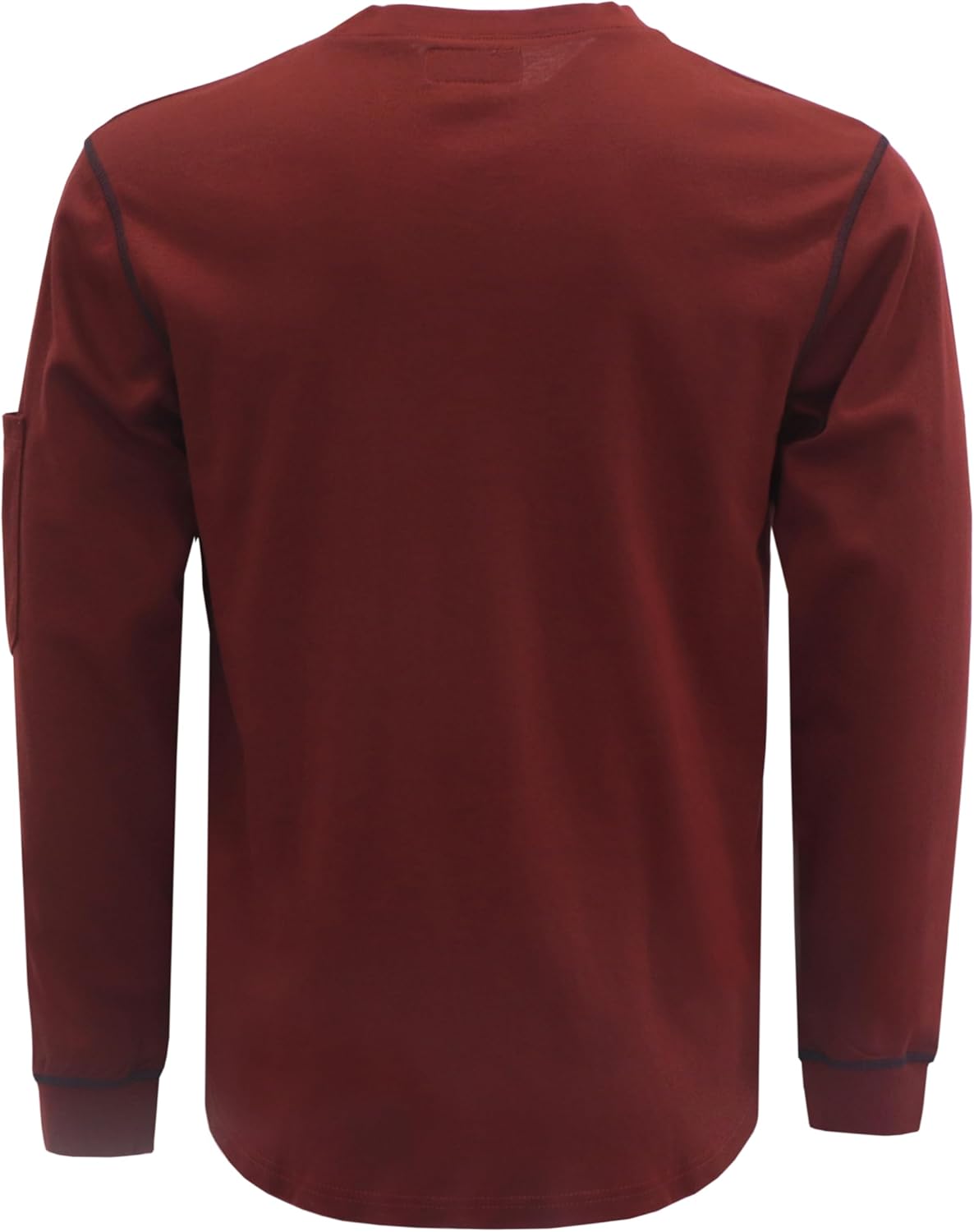 VATRENUS FR Shirts Crewneck 5.5oz Lightweight Flame Resistant 100% Cotton Men's Pre-Washed Fire Retardant Workwear - Image 3