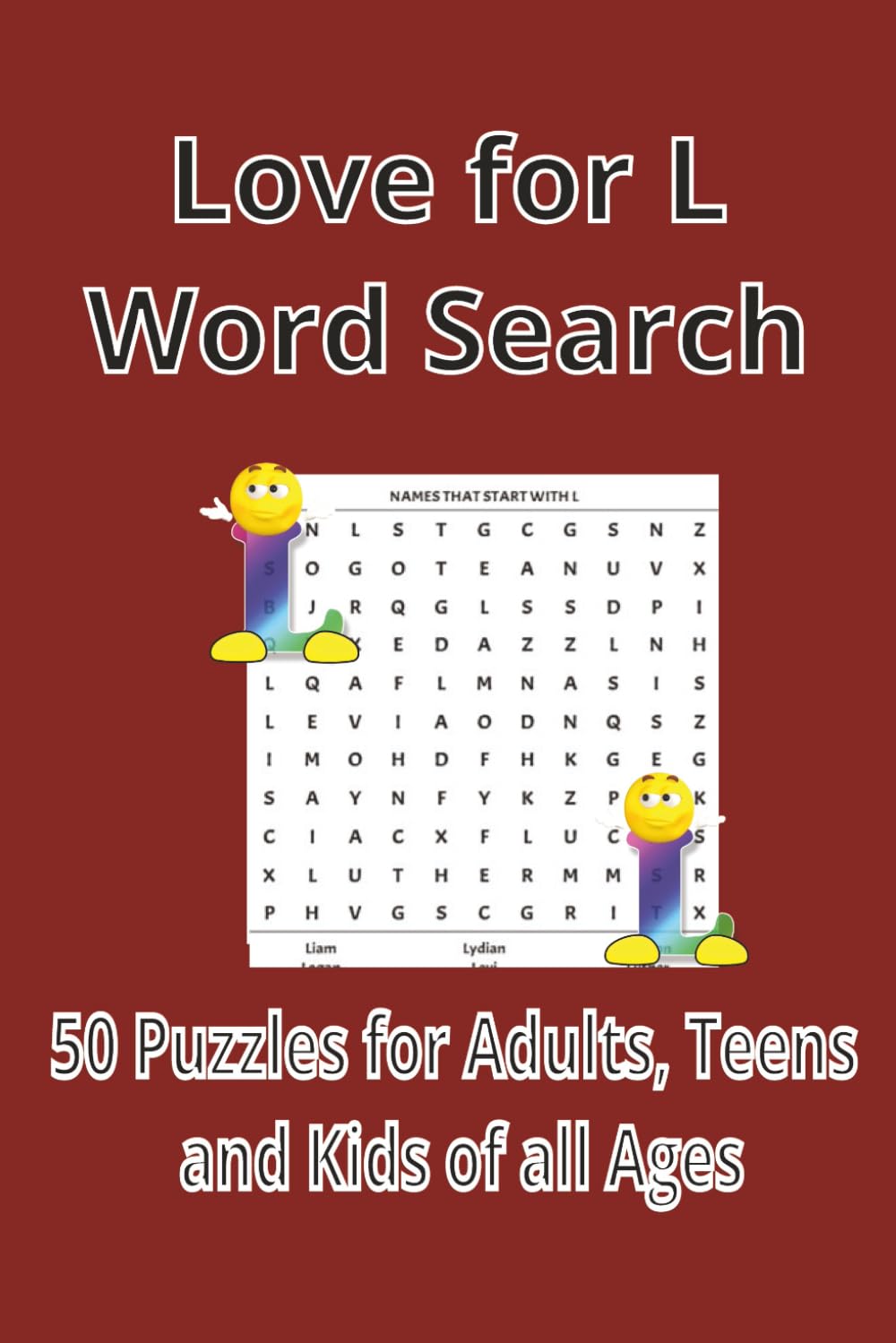 Love for L: Word Search Puzzles: Legendary L Word Searches