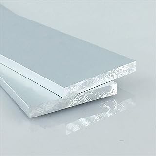 Yilei-Sheet Aluminium Plate 5mmx50mm Length 300mm Aluminum Alloy Oxidation Thickness 5mm Width 50mm, Anti-Corrosion (Guide Length : 300mm)