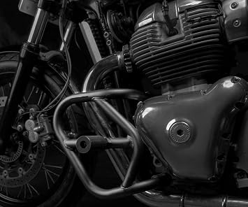 Crash Guard with Slider Compatible with Royal Enfield Interceptor 650