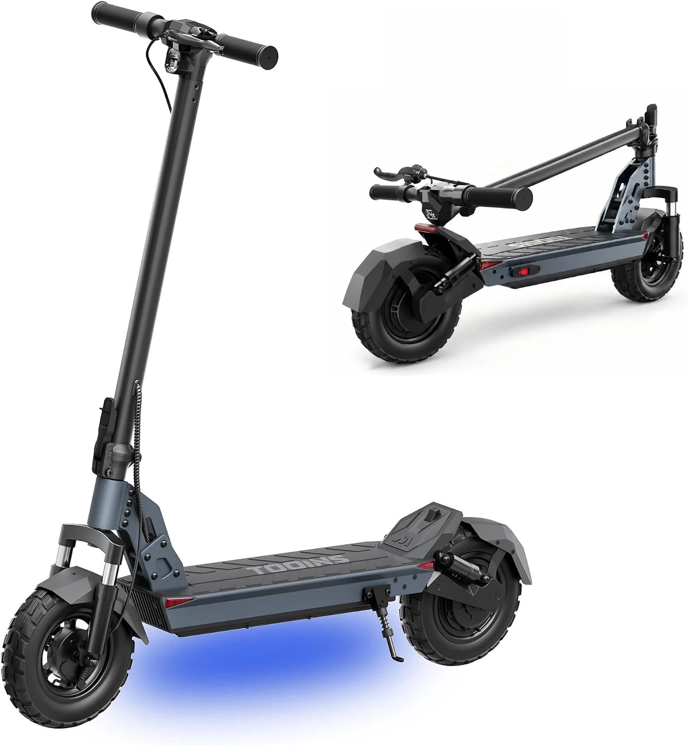 Foldable Electric Scooter for Adults 35-Mile Range 1200W Motor 25 MPH Speed
