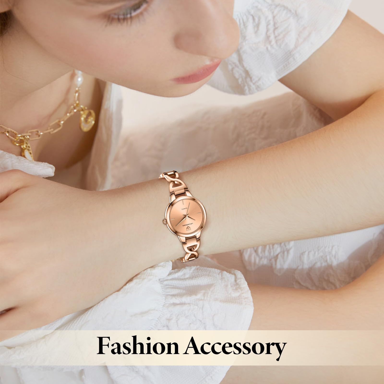 NN BEN NEVIS L6680R-RoseGold - Reloj para mujer fabricado en China