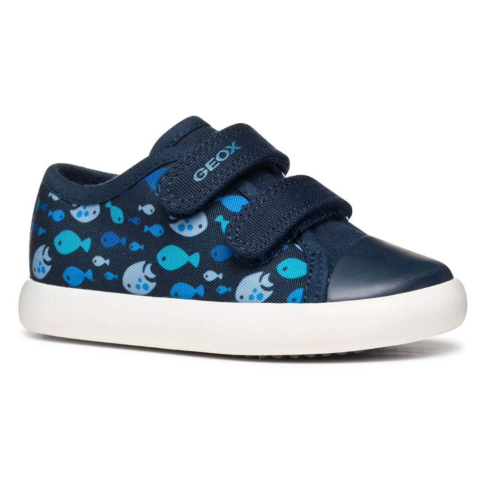 Geox Baby GISLI BOY B Sneaker, Navy, 4.5 UK Child
