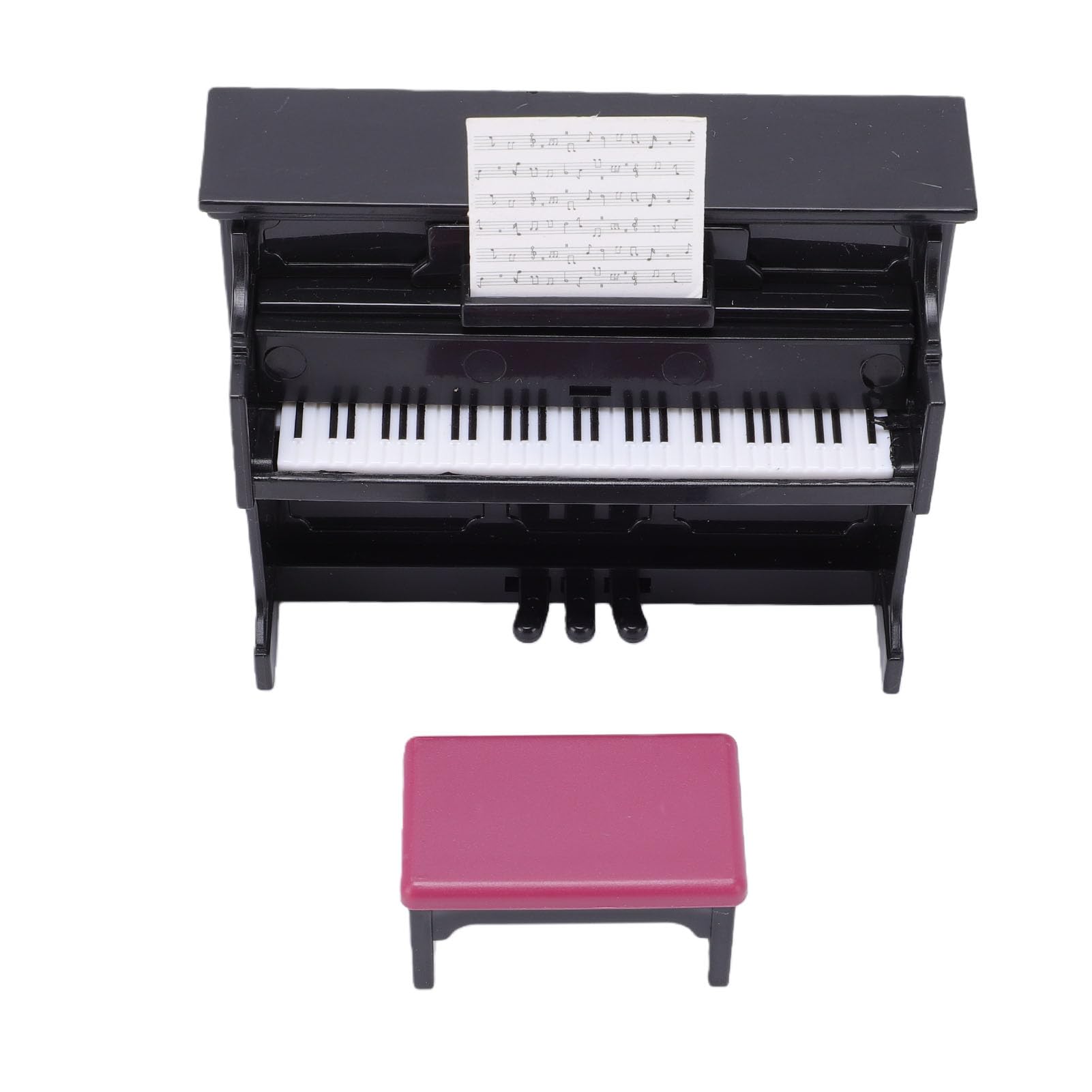 TANGKULAEU Ensemble de Coiffeuse et Tabouret pour Enfants de 3-7 Ans