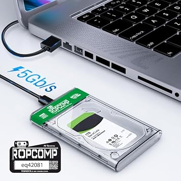 2.5 Sata Harici Harddisk Kutusu Şeffaf (USB 3.0)