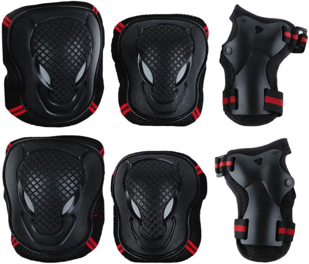 VOSAREA 1 Set Hand Knee Elbow Protection Pad Off-Road Cycling Guard Skateboard Knee Protector Outdoor Sports Protection for 20 to 40 KG