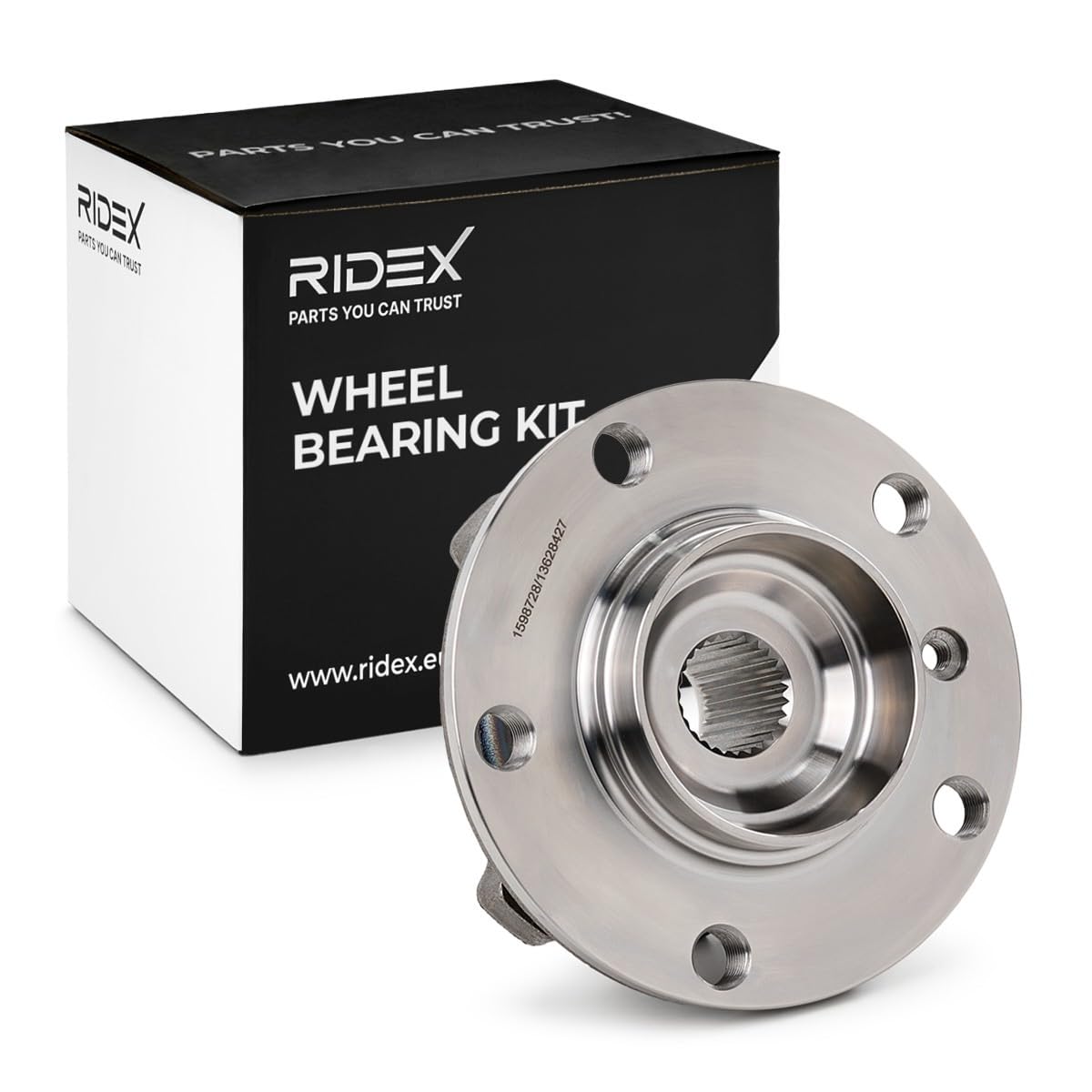 RIDEX 654W0699 Juego de cojinete de rueda Delantero, ambos lados Rodamiento integrado en buje de rueda Compatible con MINI Countryman R60