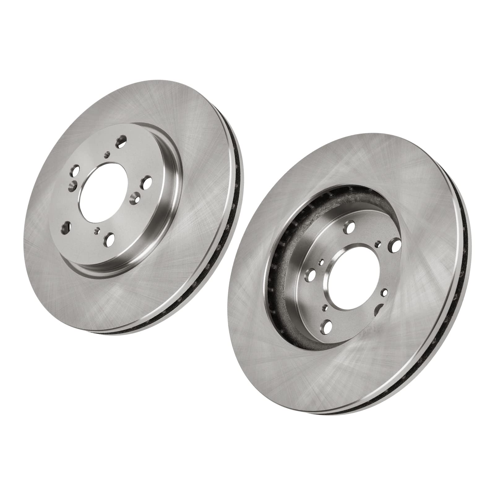 Torchbeam 2PCS Front Geomet Disc Brake Rotors Kit Fit for Odyssey 2005-2010, OE Replacement 31368