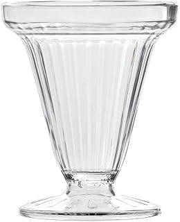 HUBERT 6 oz Clear SAN Plastic Sundae Dish