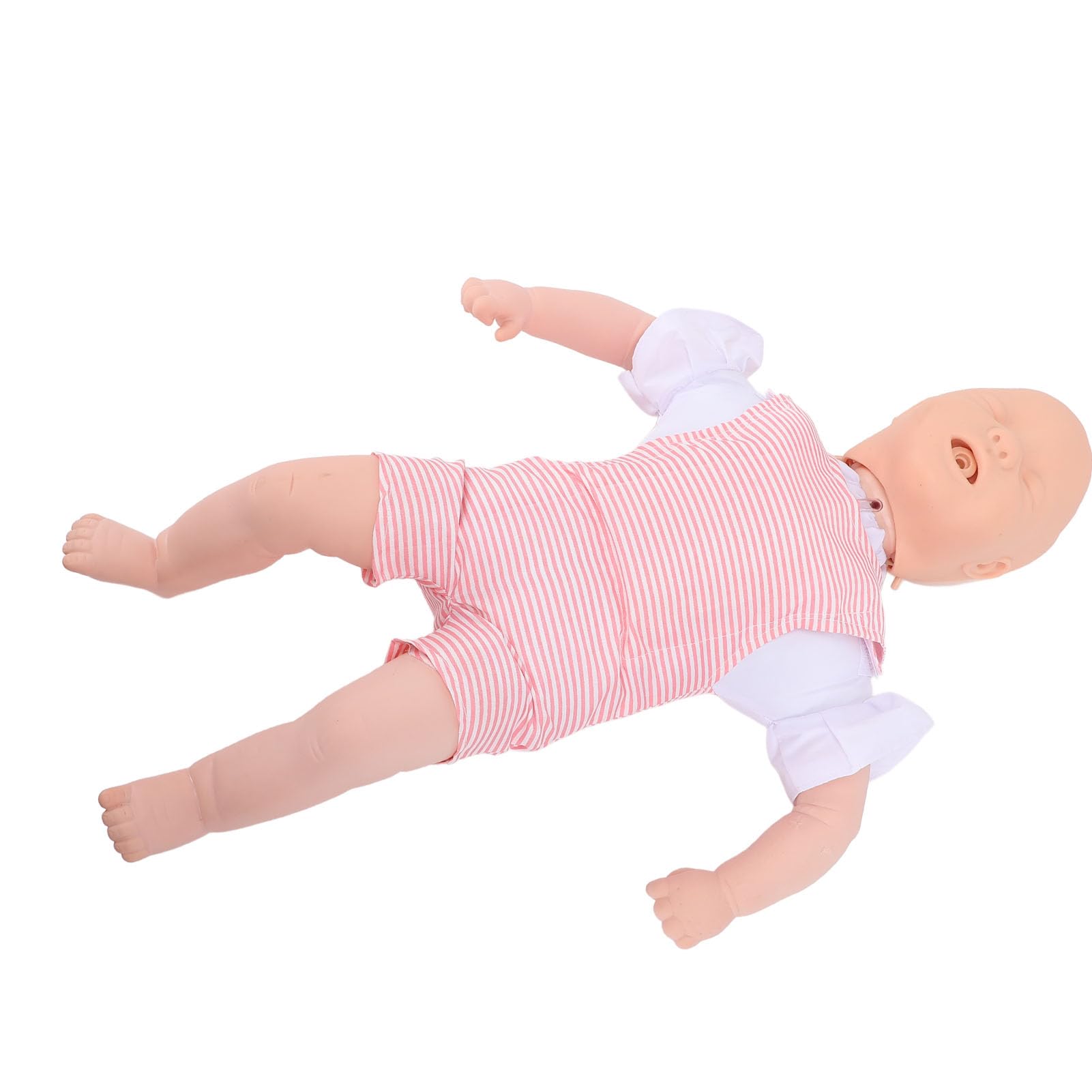 17PCS MANIEUR ET PRATIQUE DE RÉSANSITION DU CARDIOPUMONARY, Manikin DE Formation en RCR pour Nourrissons, PVC Infant Airway Obstruction Training Manikin, Baby Infarcy Model for Education