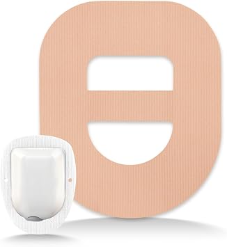 30Pack Omnipod 5 Overpatches with Strap, Beige
