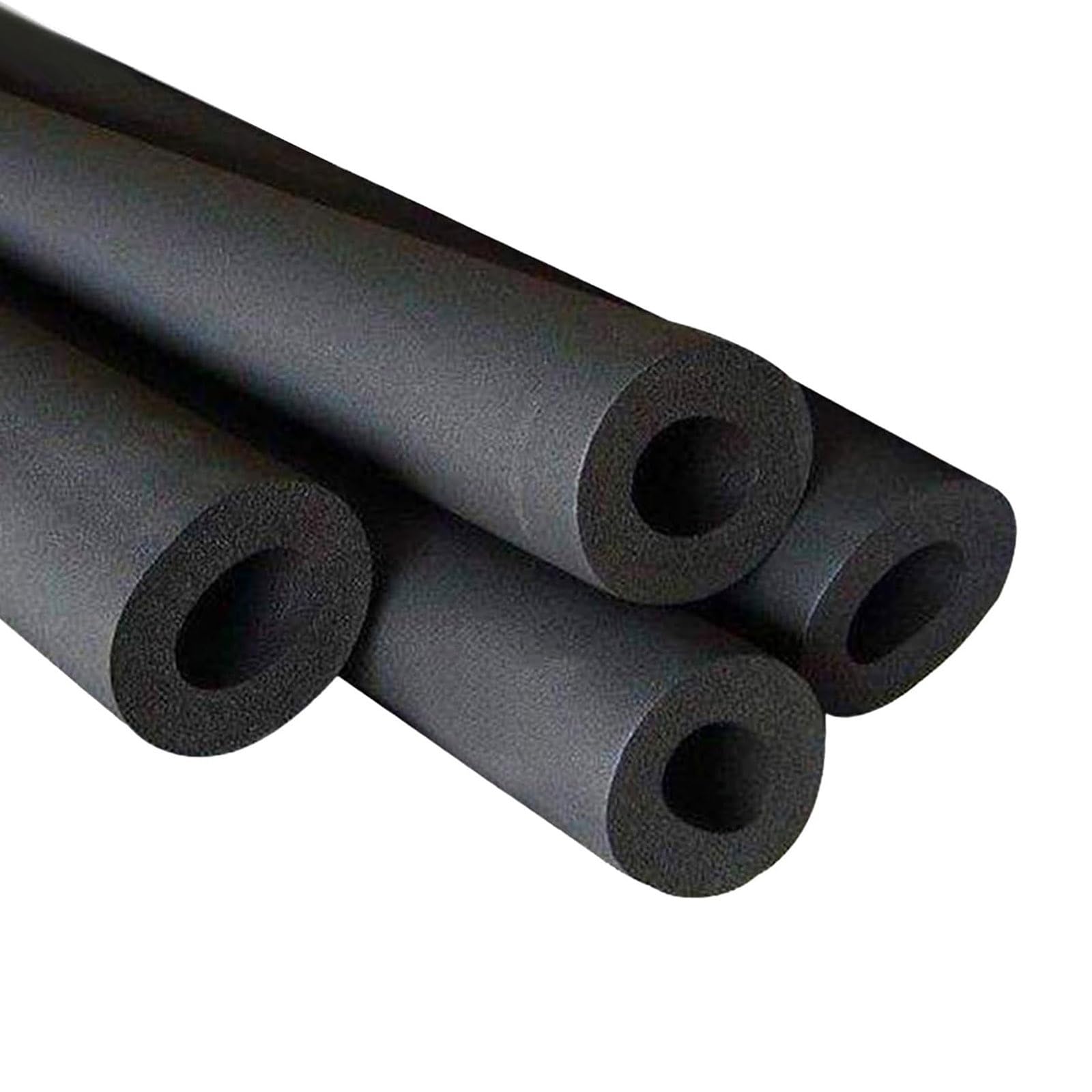 Tubos de Espuma Aislante Negra, Protector Termico para Coquilla, ID 20-114 mm 1,9 m Longitud Aislamiento de Tuberías, Espesor de 20 30 mm, Resistente Al Agua, Anticongelante(110mm x 20mm x 1.9m)