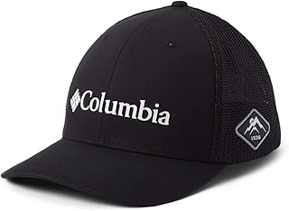 Columbia Mesh Ballcap, Black/White, Large/X-Large