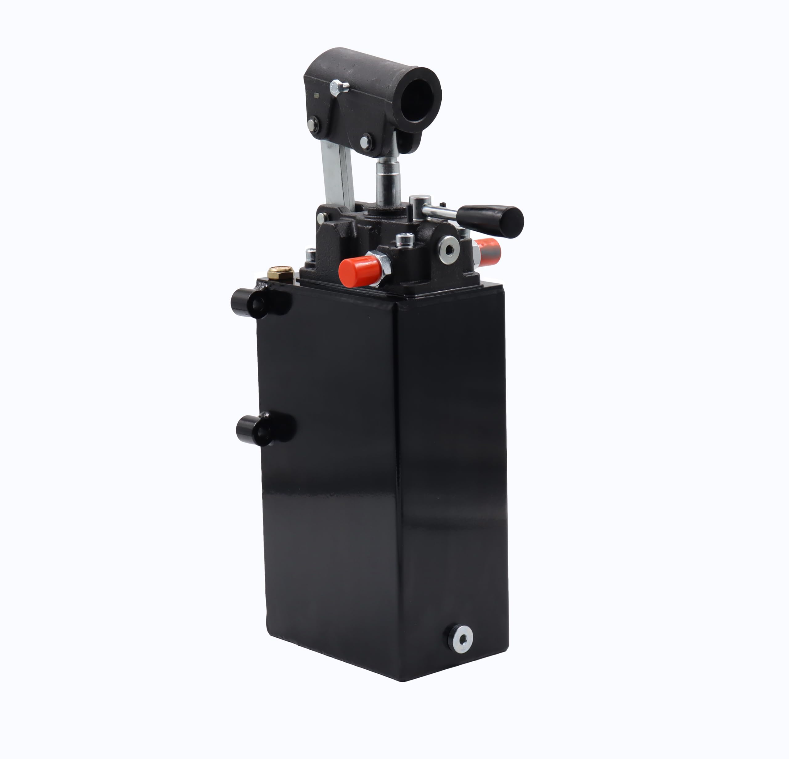 Pompe idrauliche a mano a doppia azione 12-25 - 45 cc, serbatoio olio 1-35 lt. (D.W. 45 ccm serbatoio 3 l)