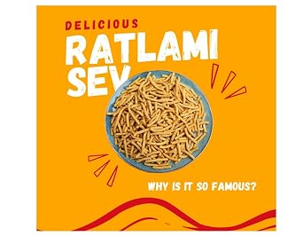 Authentic Bikaner Wali Ratlami Namken Chatpata Sev Bhujia/Laung Sev Namkeen/Ratlami Sev/Ratlami Bhujia Sev/Lavng Sev Bhujiya Namkeen/Ratlami Namkeen/Made In Groundnut Oil-150g*2Pack