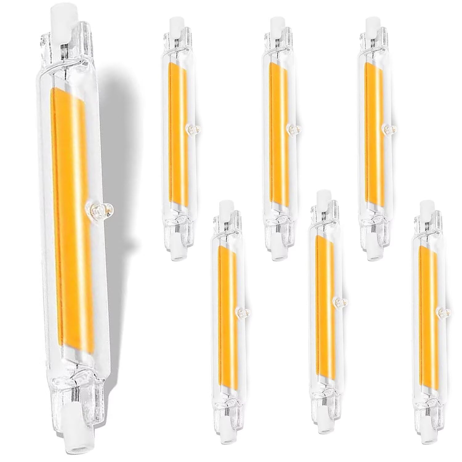 R7S LED 118mm Dimmbar Lampen Naturweiß 4000K 2000 LM | LED R7S 118mm 15W 16W 18W 20W Ersatz für 160W 170W 180W 200W Halogenlamp, Kein Flackern, 360° Abstrahlwinkel, 6er Pack