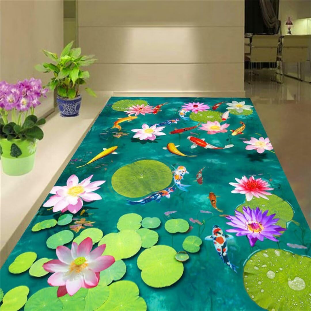 Tapis salle à manger lavable 200x250cm antidérapant et doux