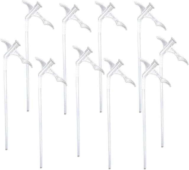 POHOVE 10pcs/pack Spray Foam Replacement Tubes Nozzle Gap Filling Insulating Connectors Woodworking Tubes Nozzle for DIY Spray Foam