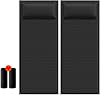 Car Air Mattress Foldable for Skoda Superb Sedan Hatchback Liftback 3V3 3T4 3U Sedan Liftback 2002-2025, Back Seat Camping Bed Breathable Airbed Auto-Inflation,Black Twin