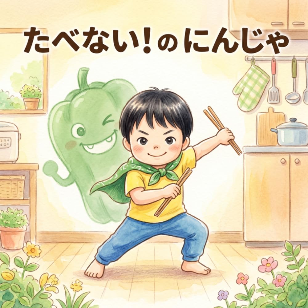 たべない！ の にんじゃ: 2歳・3歳・4歳・5歳向け イヤイヤ期と好き嫌いが楽しくなおる 食育えほん