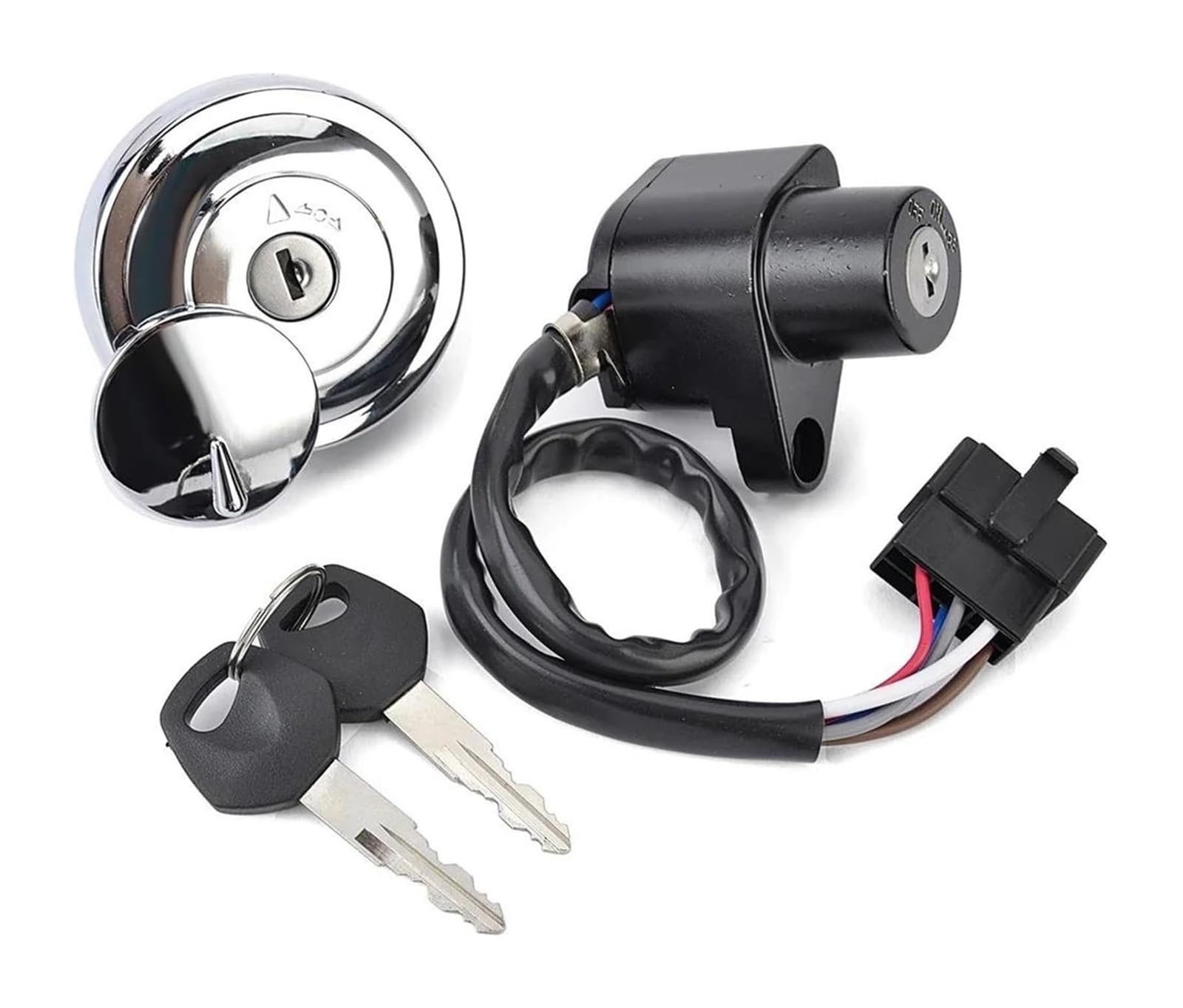 Cerradura De Encendido para Kawasaki For Custom para VN900 2007-2008 27005-0032 51049-5001 Interruptor Arranque Llave Encendido Motocicleta Juego Tapa Tanque Combustible