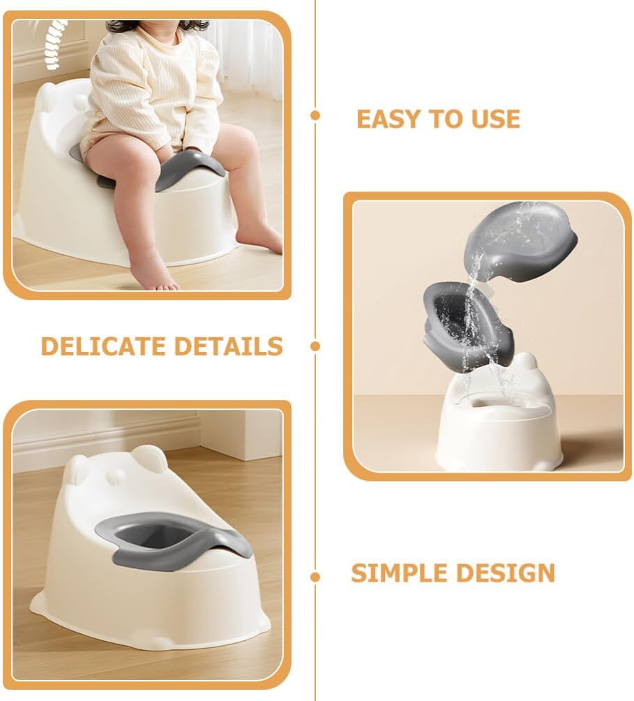 UPKOCH Portable Boy Girl Potty Seat Boy Girl Training Toilet for Boys Girls Lightweight Non-slip Design for Indoor Outdoor Use Comfortable Durable and Easy to Carry for Travel